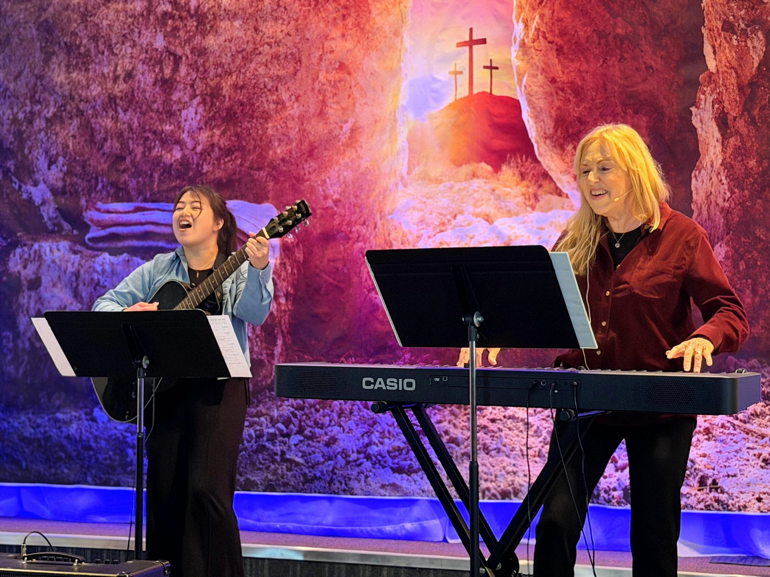 Worship service event