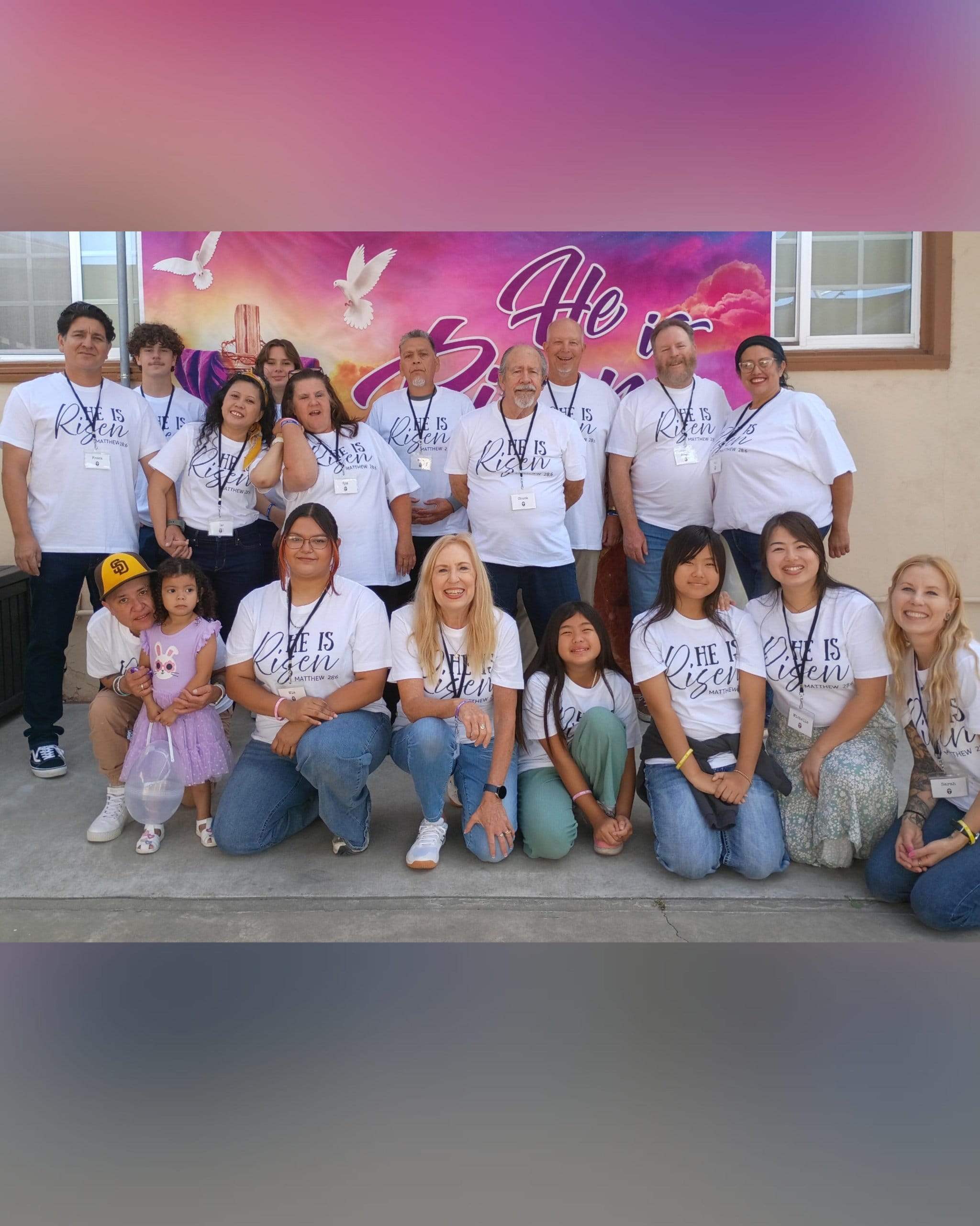 New outreach team easter